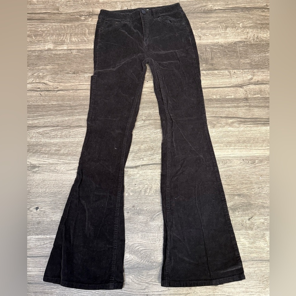 Design Lab Lord & Taylor Chocolate Corduroy Trousers